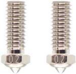 QIDI Tech Дюза с медно покритие за X-Smart 3/X-Plus 3/X-Max 3 - Комплект от 2 бр. - 0, 2 mm (728683349987)