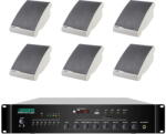 DSPPA Pachet Sonorizare 60W de perete, Radio FM+USB, DSPPA MP260U+6xDSP106II (Pachet MP260U+6xDSP106II)