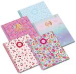 Ambar Moonflower Cherry A/4 80 lapos kockás spirálfüzet (27319094)