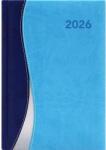 Dayliner Naptár, tervező, A5, napi, DAYLINER, "Dubai", kék-világoskék (NDA5KTU) - jatekotthon