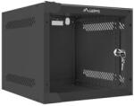 Lanberg Dulap de perete Lanberg de 10 inch 4U 280x310mm negru