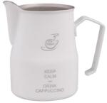 Motta Europa professzionális fehér tejhabosító és tároló kiöntő felirattal 500 ml