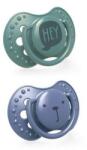 LOVI Suzetă din silicon dinamic HEY 0-3m 2 buc (22855BOY)