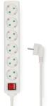 Nedis 6 Plug 6 m Switch (ESOC650F2WT)