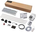 Phanteks Glacier EZ-Fit 360 D30-KIT, kit de răcire cu lichid DIY AIO, alb (PH-GEF_KIT360-D30_DWT)