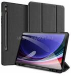 Dux Ducis Samsung Tab S10 Lite WIFI / Tab S10 Lite LTE DUX DUCIS DOMO tok álló, bőr hatású aktív FLIP, ceruza tartó, FEKETE (GP-149757) (GP-149757)