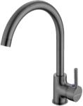 Pyramis Baterie Bucatarie Pyramis ECO Bello PVD Gun Metal Monocomanda Negru (20230095)