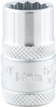 Cromwell 1/4" a/f dugókulcs 3/8" meghajtóval ken5825430k