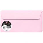 Clairefontaine Pollen boríték csomag, , 120 g, DL, 110 x 220 mm, cukorpink, 20 db
