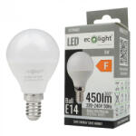 ECOLight LED gömbizzó P45 E14 5W 450lm 4000K semleges Ecolight (ECOLED1425)