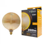 ECOLight LED gömbizzó G188 E27 4W 200lm 1800K Meleg izzószálas dekoratív ZERO Ecolight (ECOLED3012)