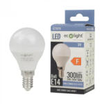 ECOLight LED gömbizzó P45 E14 3W 270lm 6500K hidegfényű (ECOLED1415)