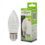 ECOLight LED gyertyaizzó B37 E27 3W 270lm 3000K melegfényű ökofény (ECOLED1350)