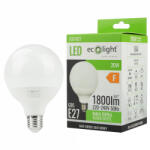 ECOLight LED izzó gömb alakú G95 E27 20W 1800lm 3000K melegfényű ökofény (ECOLED1616)
