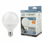 ECOLight LED izzó gömb alakú G95 E27 20W 1800lm 6500K hidegfényű ökofény (ECOLED1618)