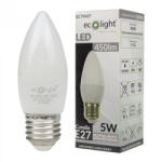 ECOLight LED gyertyaizzó B37 E27 5W 450lm 4000K semleges Ecolight (ECOLED1370)