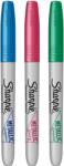 Sharpie fémes permanens jelölő készlet: rubin, smaragd, zafír, 3 db
