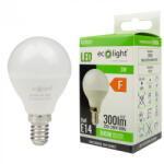 ECOLight LED gömbizzó P45 E14 3W 270lm 3000K Melegfényű Ecolight (ECOLED1405)