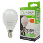 ECOLight LED izzó gömb alakú P45 E14 10W 900lm 3000K meleg fényű ökofény (ECOLED1491)