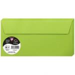 Clairefontaine Pollen boríték csomag, , 120 g, DL, 110 x 220 mm, mentazöld, 20 db