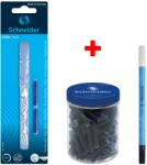 Schneider Bliszteres csomag: Schneider töltőtoll Navy Blue + Schneider töltőtoll-patron 100/tégely + Schneider Corry filctoll