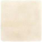 vidaXL krém poliészter hosszú szálú NAVARRA bozontos szőnyeg 120x120cm 4102863 (4102863)