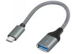 LogiLink USB 3.2 Gen1 Type-C adapter, C/M-USB-A/F, OTG, alumínium, 0, 15 m (CU0106) (CU0106)