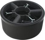 COMPASS Karácsonyfatalp, műanyag, fekete, 5 l