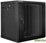 Lanberg 19" 12U Wall-mounted rack cabinet 600X600 grey WF02-6612-10B (WF02-6612-10B)