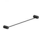  Hotel törölközőtartó COPEN DIAMOND 600 mm, matt fekete (C-03-353MC)