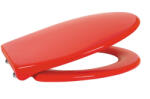  MINOTTI piros duroplast soft close WC ülőke, levehető (MD113)