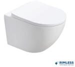  PERLA fali WC rimless kivitelben, soft-close duroplast WC-ülőkével (MWH200)