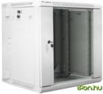 Lanberg 19" 12U wall-mounted rack cabinet 600x600 grey WF02-6612-10S (WF02-6612-10S)