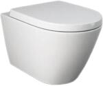 RAK Ceramics Vas WC suspendat Rak, Resort cu tratament Rak-Protek, rimless, 36 x 52 cm, alb (RST239WHA)