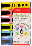 Daco Marker evidentiator cu lichid Daco MK406/6M macaron, 6 buc. /set (MK406/6M)