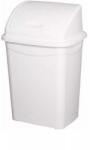 PLANET Szemetes kuka billenõ fedéllel műanyag 26 literes fehér UP120-001 (UP120-001)