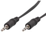 T'nB Кабел TNB JACK08, от AUX(м) към AUX(м), 0.8m, черен (JACK08)