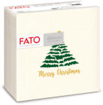 Lucart S. P. A Fato Airlaid Karácsonyi Szalvéta 40x40 cm Christmas Tree Green 50 Lap