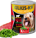 Julius-K9 Julius K9 Konzerv Marha és Borsó - 800 gr