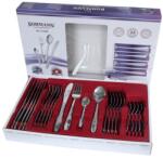 BOHMANN Комплект прибори за хранене Bohmann BH 7124MR, 24 части, неръждаема стомана, инокс (BH-7124MR)