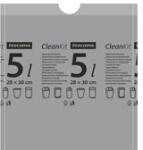 Tescoma Clean Kit Összehúzható Szemeteszsák 5 L, 15 db - fizz