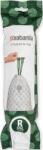 Brabantia PerfectFit Szemeteszsák - R Méret, 36 L, 10 Zsák/Tekercs