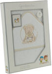 Gamberritos Бебешка хавлия Gamberritos - Мече, 100 х 100 сm, Бежов кант (109682)