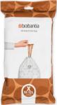Brabantia PerfectFit Szemeteszsák - X Méret, 10-12 L, Visszazárható Adagoló Csomag, 40 Zsák/Csomag