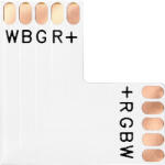  RGBW LED csatlakozó "L" alakú 12mm (AD-T6499/Z/L/RGBW)