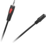 Cabletech Hosszabbító kábel Jack 3.5mm Eco-line fekete (KPO4006-5-0)