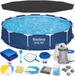 Bestway 16 az 1-ben 366 x 76 cm-es kerti, vázas medence Bestway 56681 (56681-15W1)