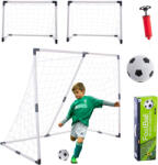  Gyermek futballkapu 2 az 1-ben 143x110x70cm (KX4876)