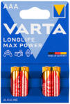  AAA alkáli elem 1.5 LR3 Varta LONGLIFE MAX POWER (82-668)