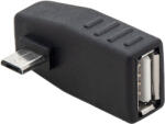  USB-micro USB adapter 90°-os szögben (75-879)